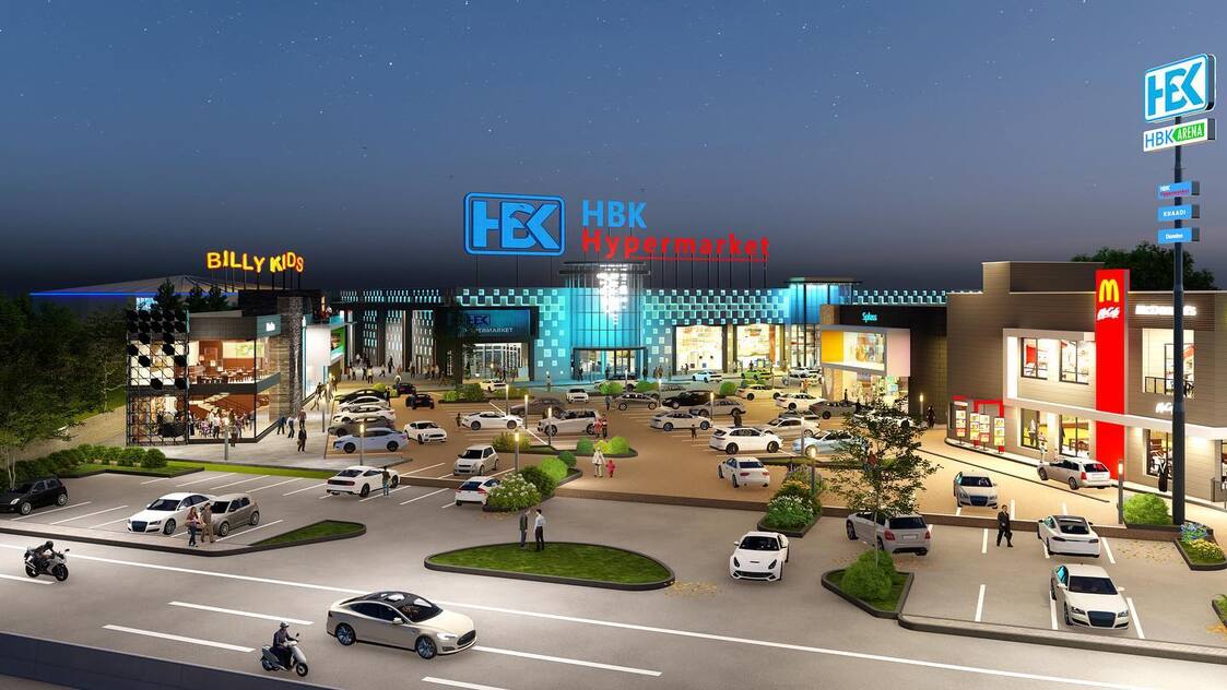 HBK Hypermarket — Complete Signage & Visual Identity Fitout